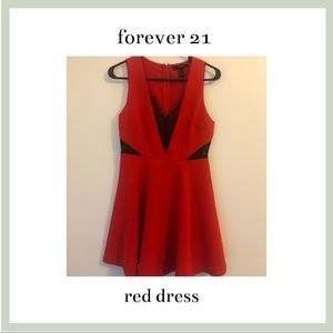 Red dress - perfect for Christmas parties
